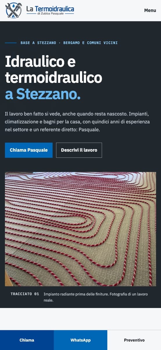 Home di La Termoidraulica su mobile